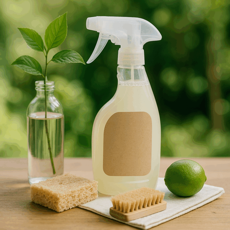 Biodegradowalne środki czystości dla zdrowia i środowiska