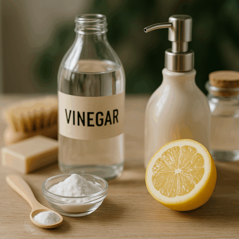 Naturalne środki czystości - przepisy i zalety