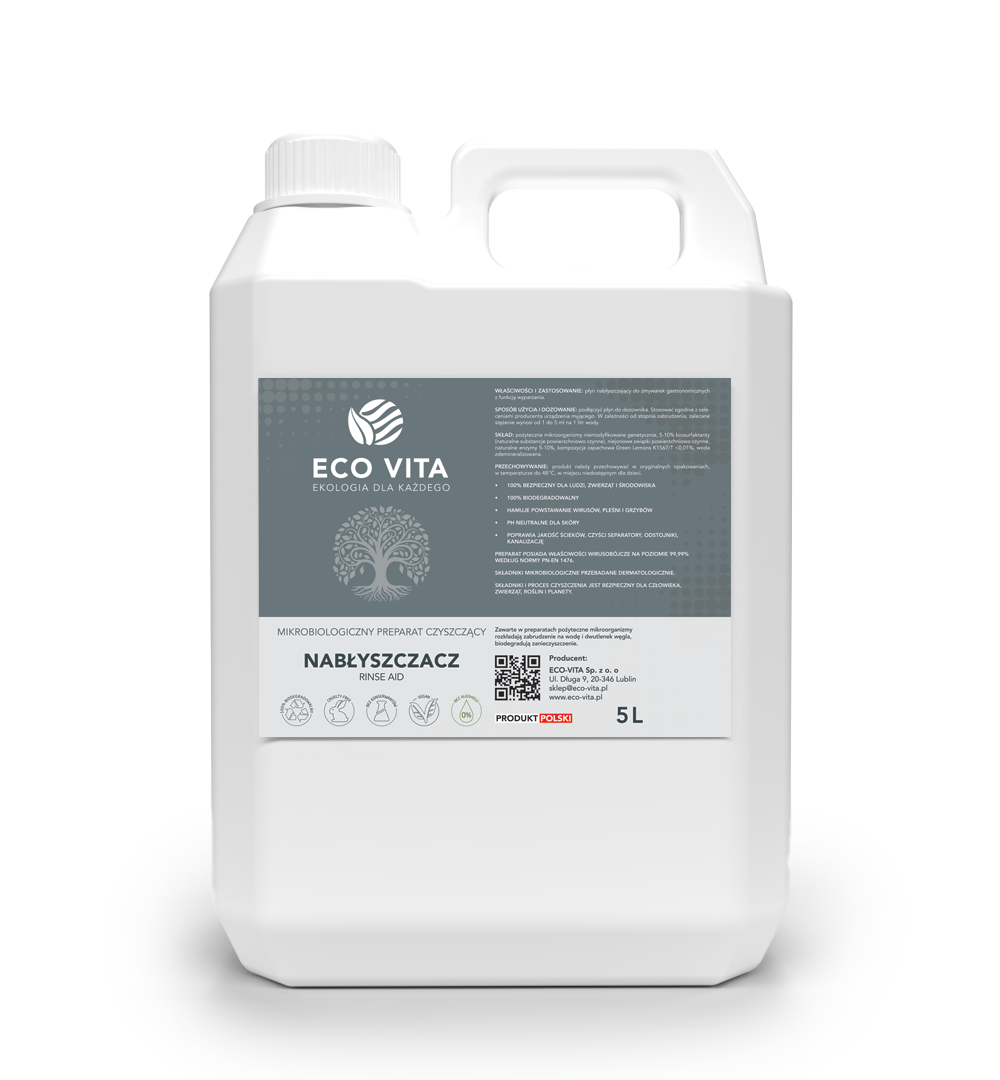 Eco Vita BIO nabłyszczacz do zmywarek 5L