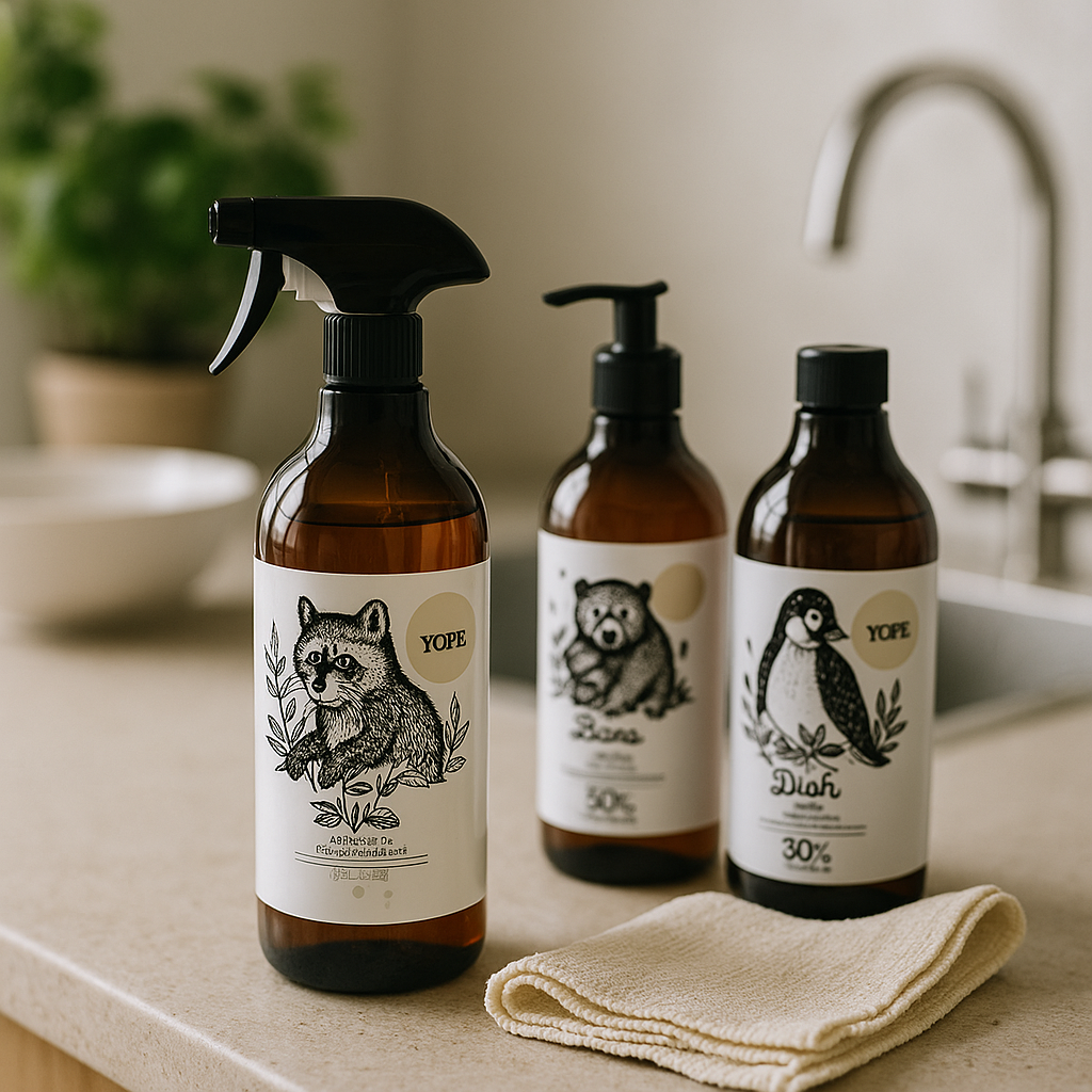 Środki czystości Yope dla zdrowia i ekologii