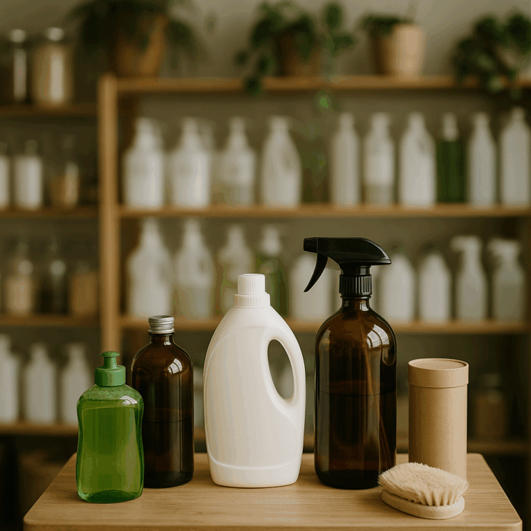 Sklep ze środkami czystości dla zdrowia i planety