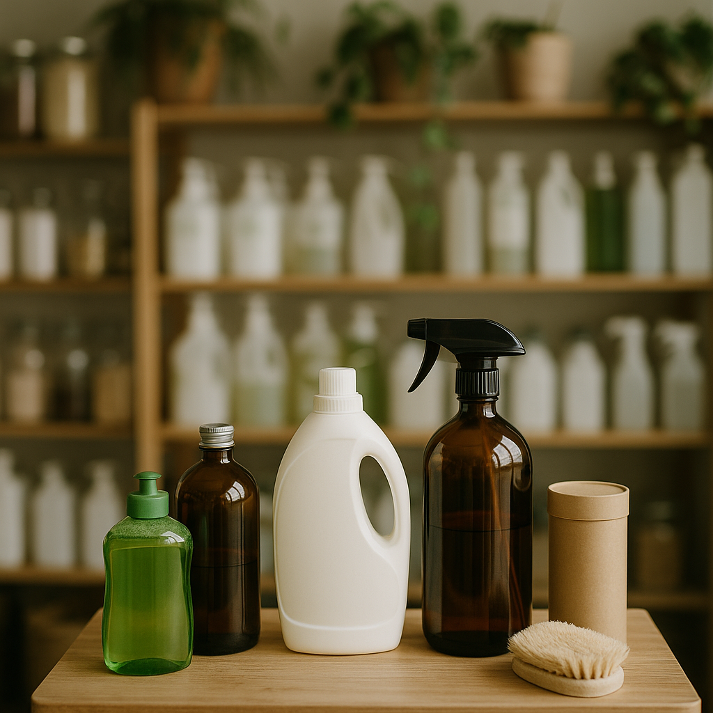 Sklep ze środkami czystości dla zdrowia i planety