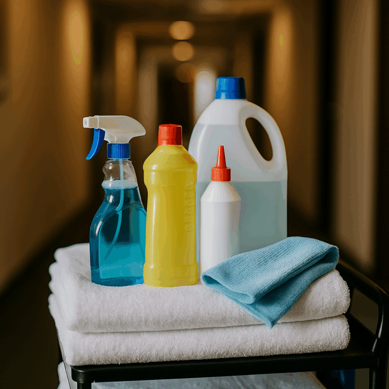 Chemia profesjonalna w hotelach dla czystości i higieny