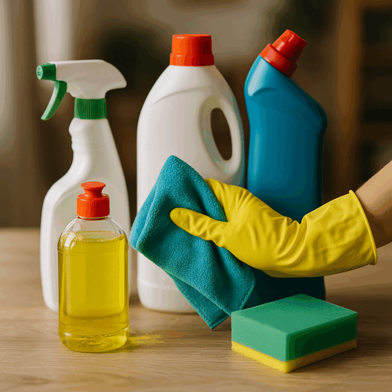Jak wybrać skuteczne środki czystości do domu