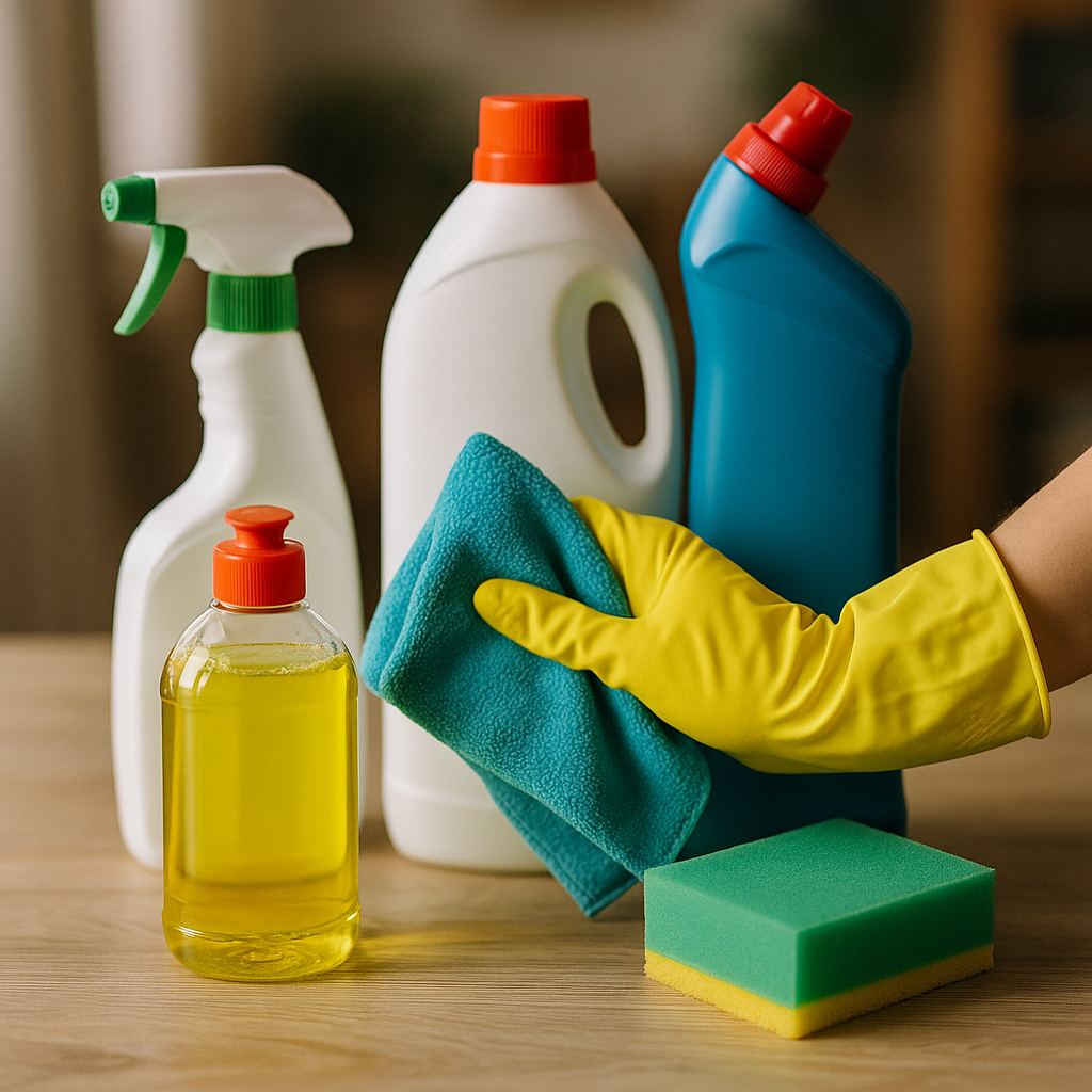 Jak wybrać skuteczne środki czystości do domu