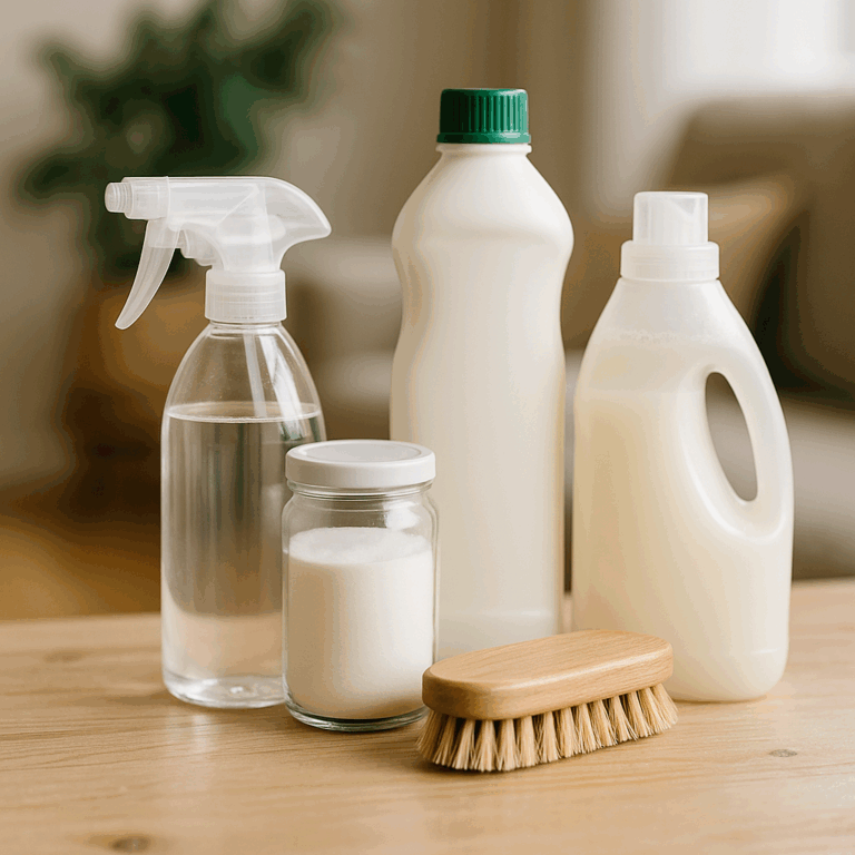 Najlepsze środki czystości dla zdrowego domu