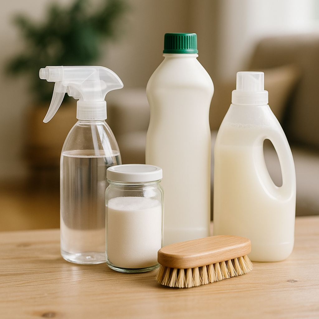 Najlepsze środki czystości dla zdrowego domu