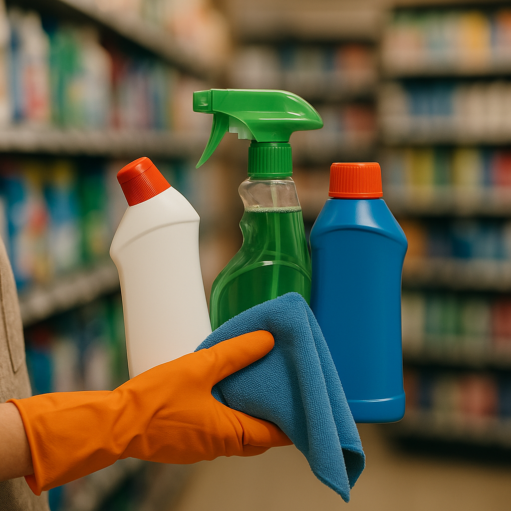 Jak wybrać skuteczne środki czystości i sklep