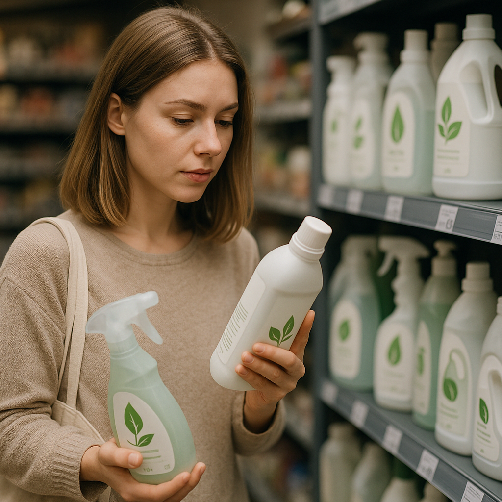 Jak wybierać ekologiczne środki czystości w sklepie