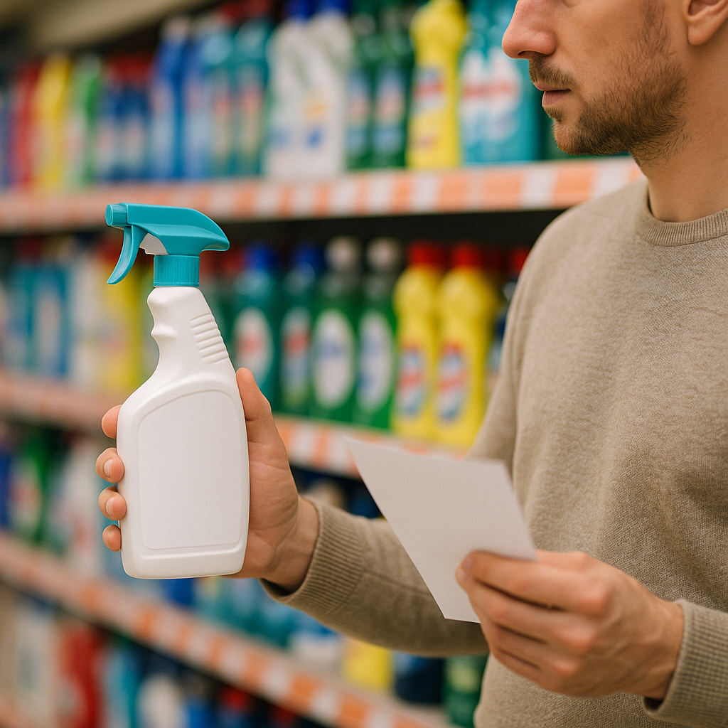 Jak wybrać środki czystości i lokalny sklep