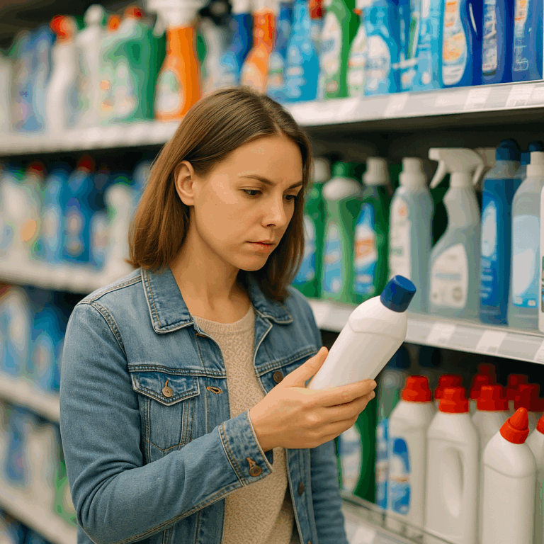 Środki czystości w sklepie: jak wybrać najlepsze