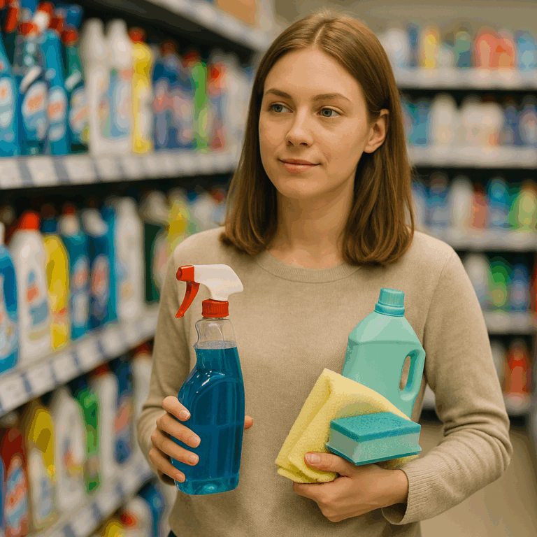 Sklep z środkami czystości jak dbać o czystość
