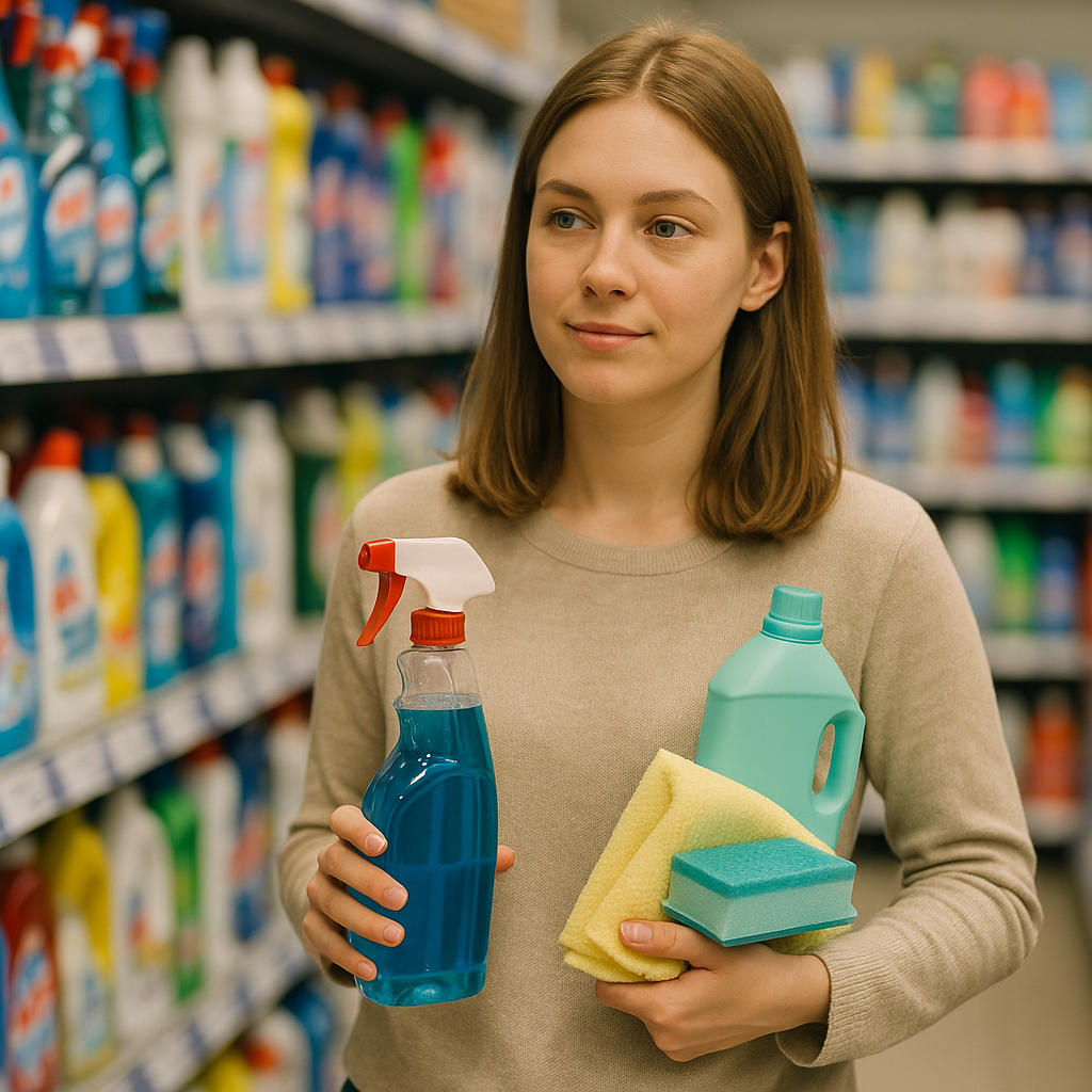Sklep z środkami czystości jak dbać o czystość