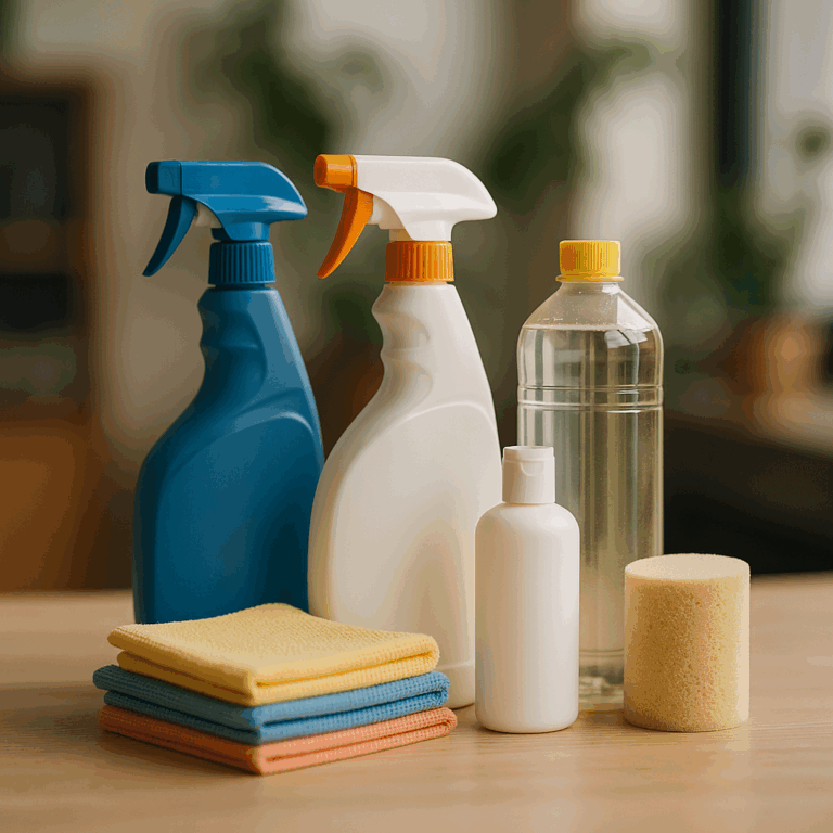 Środki czystości w domu i biurze - wybór i zastosowanie