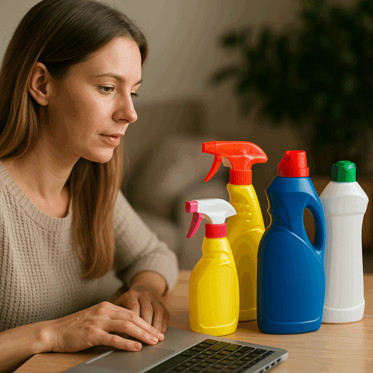 Jak wybrać skuteczne środki czystości online