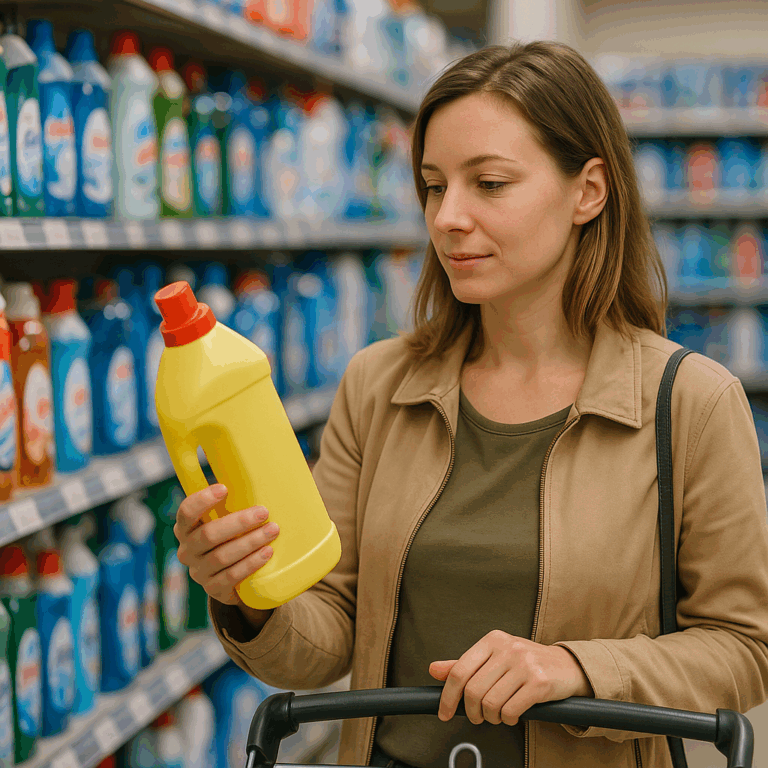 Zakupy w sklepie z środkami czystości dla Ciebie