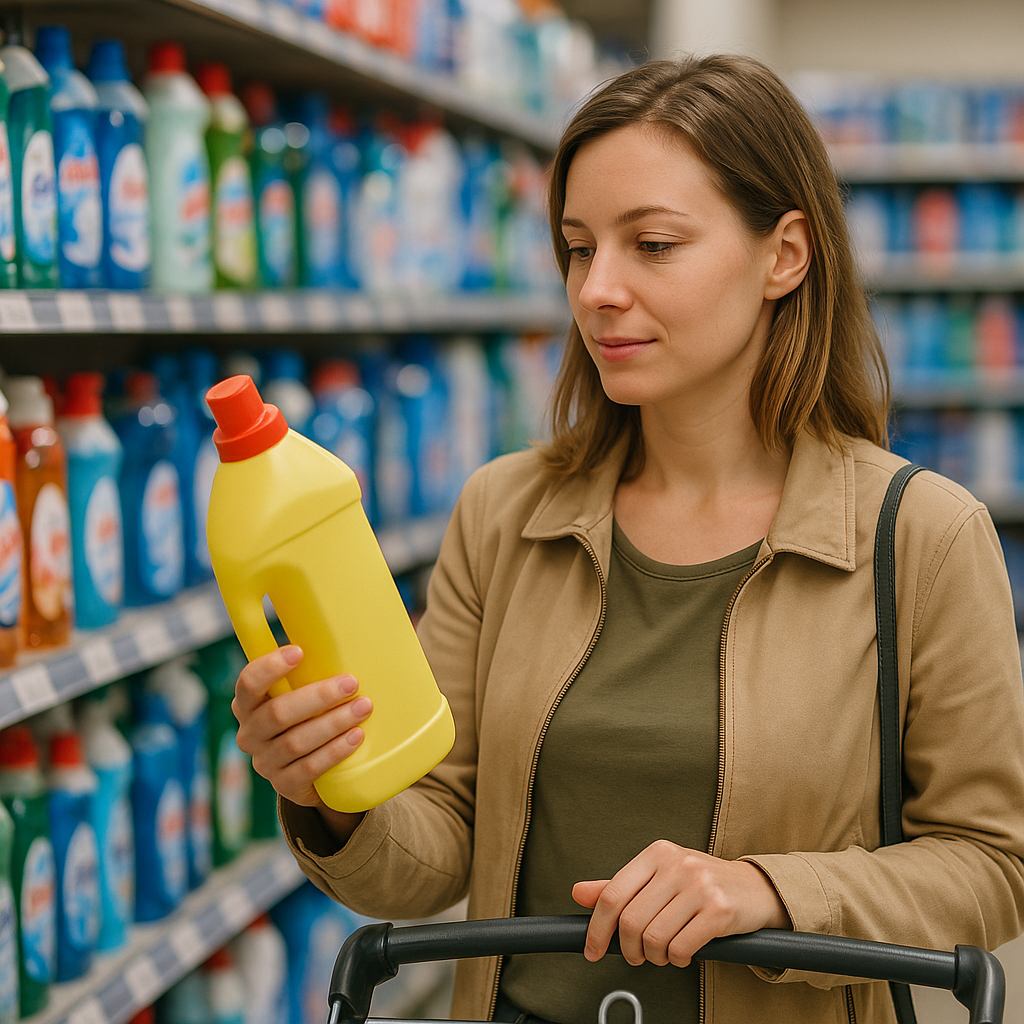 Zakupy w sklepie z środkami czystości dla Ciebie