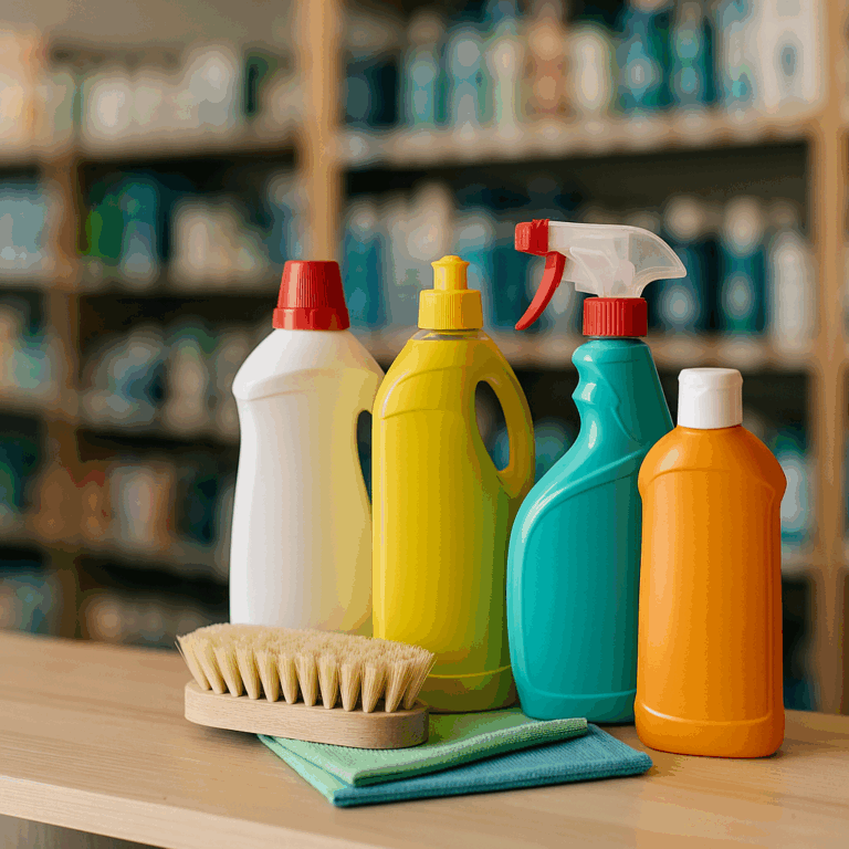 Sklep z środkami czystości: wybór i korzyści