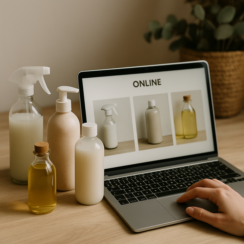 Sklep z środkami czystości na ekologiczne zakupy online