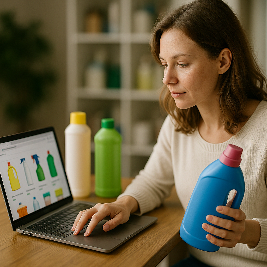 Zakupy w sklepie z środkami czystości online