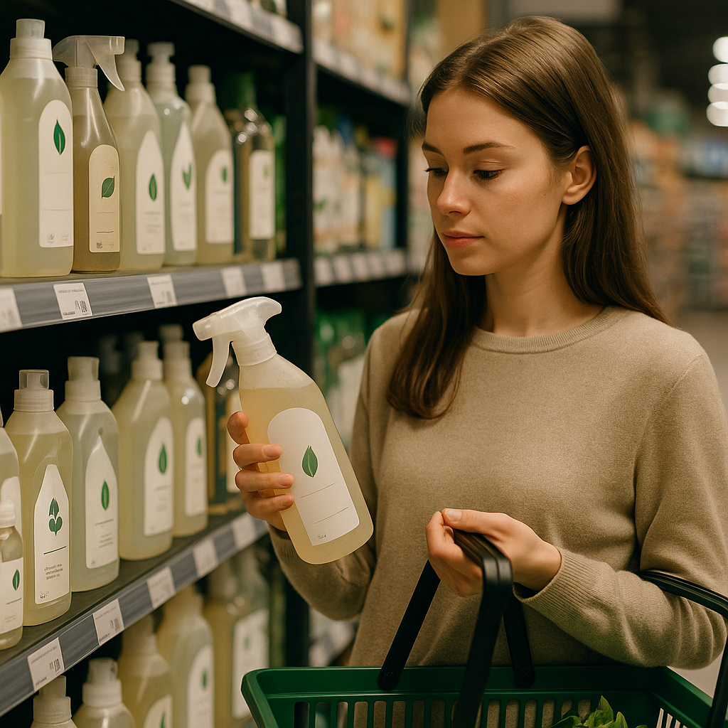 Ekologiczne środki czystości i ich zakupy w sklepach
