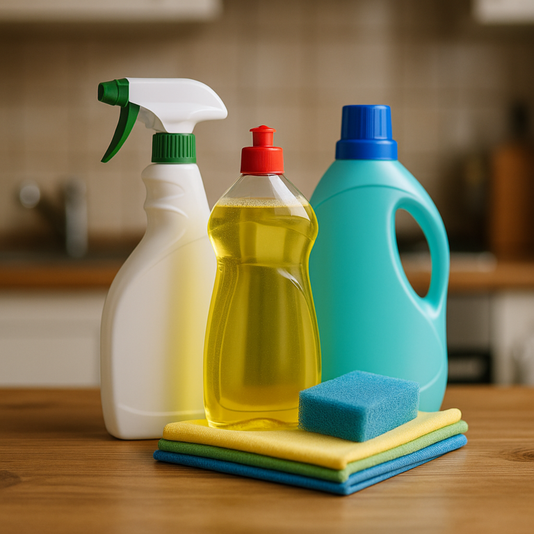Jak wybrać skuteczne środki czystości do domu